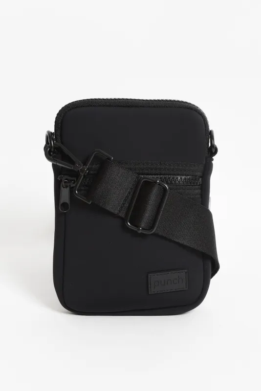 Andie Black Neoprene Phone Bag sold by Blue Bungalow