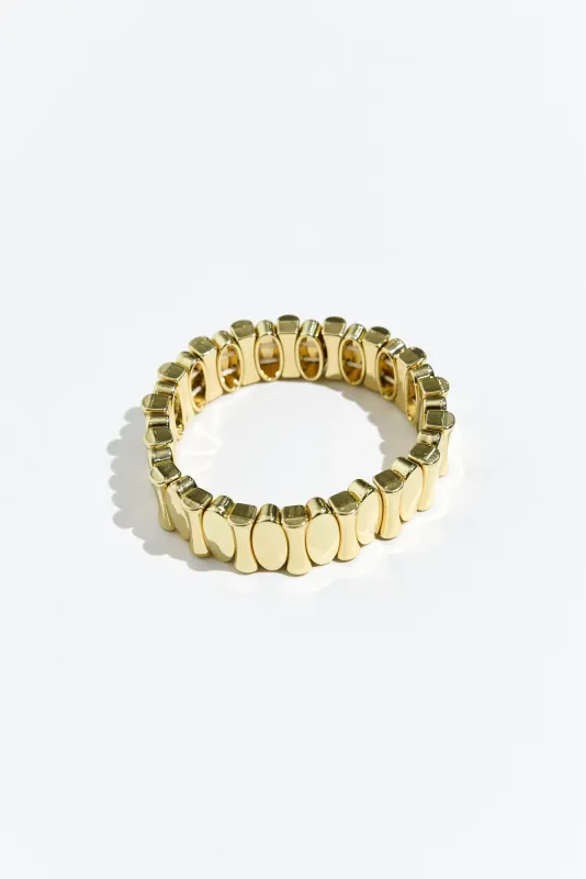 Imelda Gold Beaded Bracelet sold by Blue Bungalow