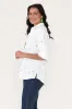 Chloe White Heart Linen Shirt sold by Blue Bungalow
