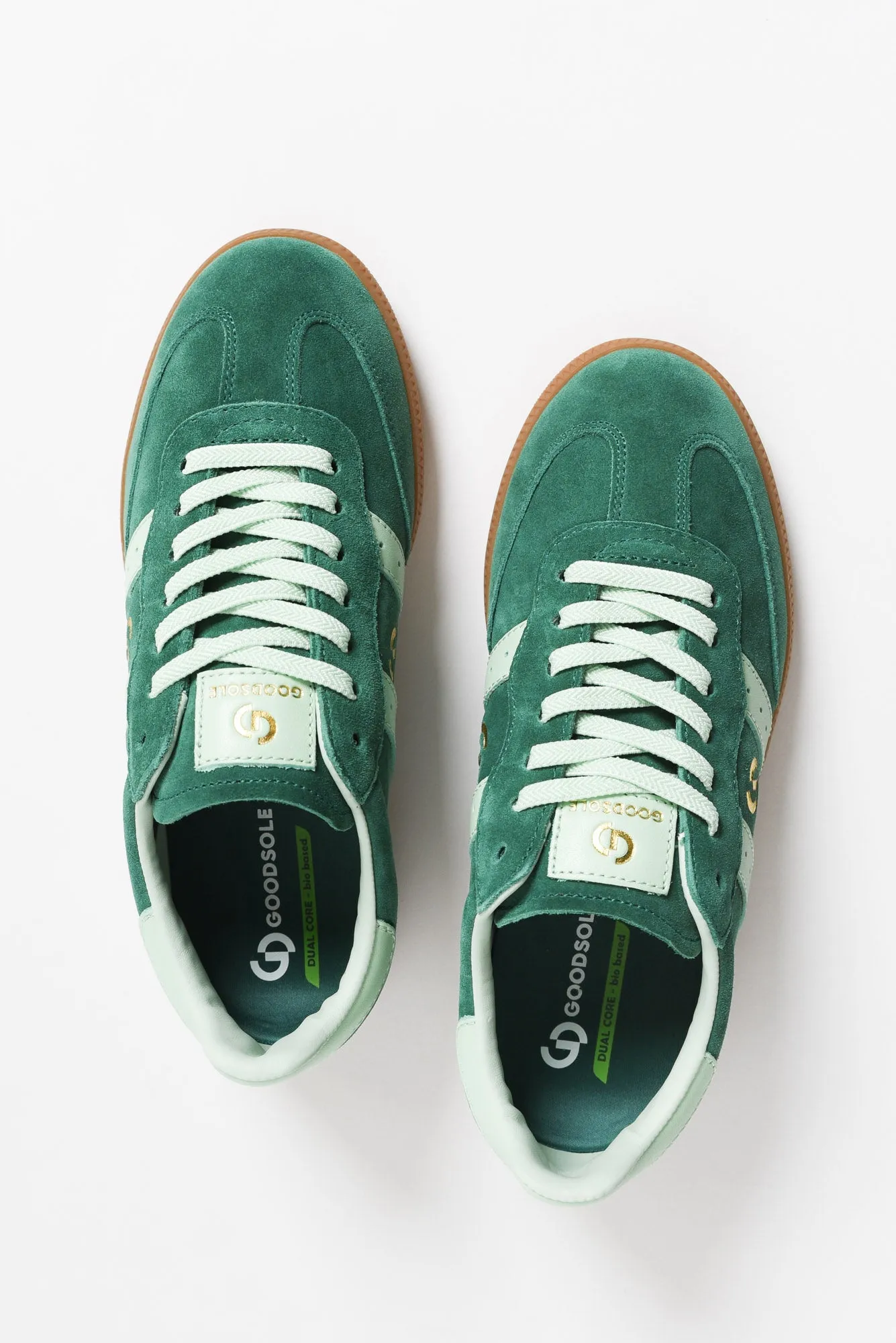 Parallel Green Contrast Suede Sneaker sold by Blue Bungalow product image thumbnail 3