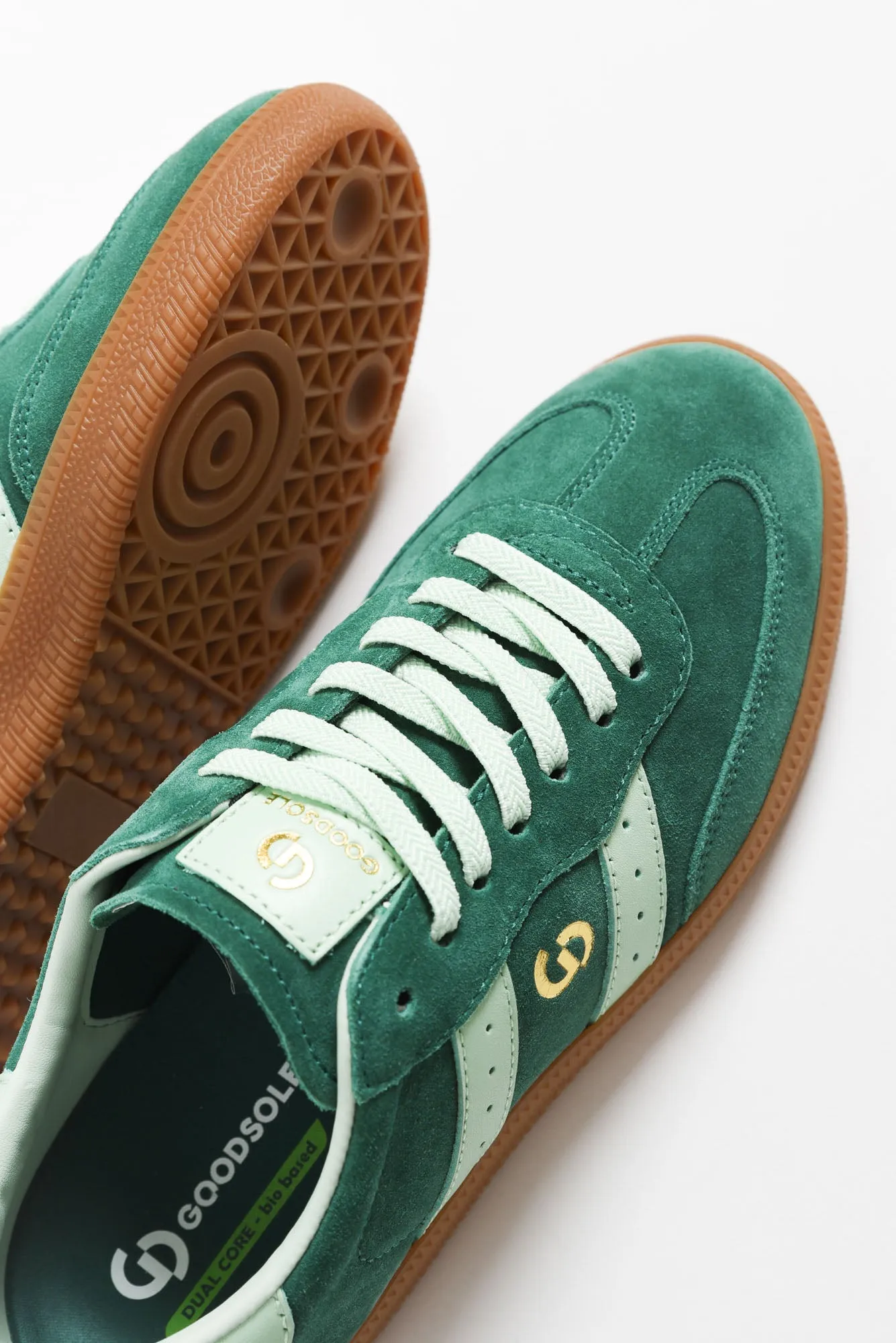 Parallel Green Contrast Suede Sneaker sold by Blue Bungalow product image thumbnail 4