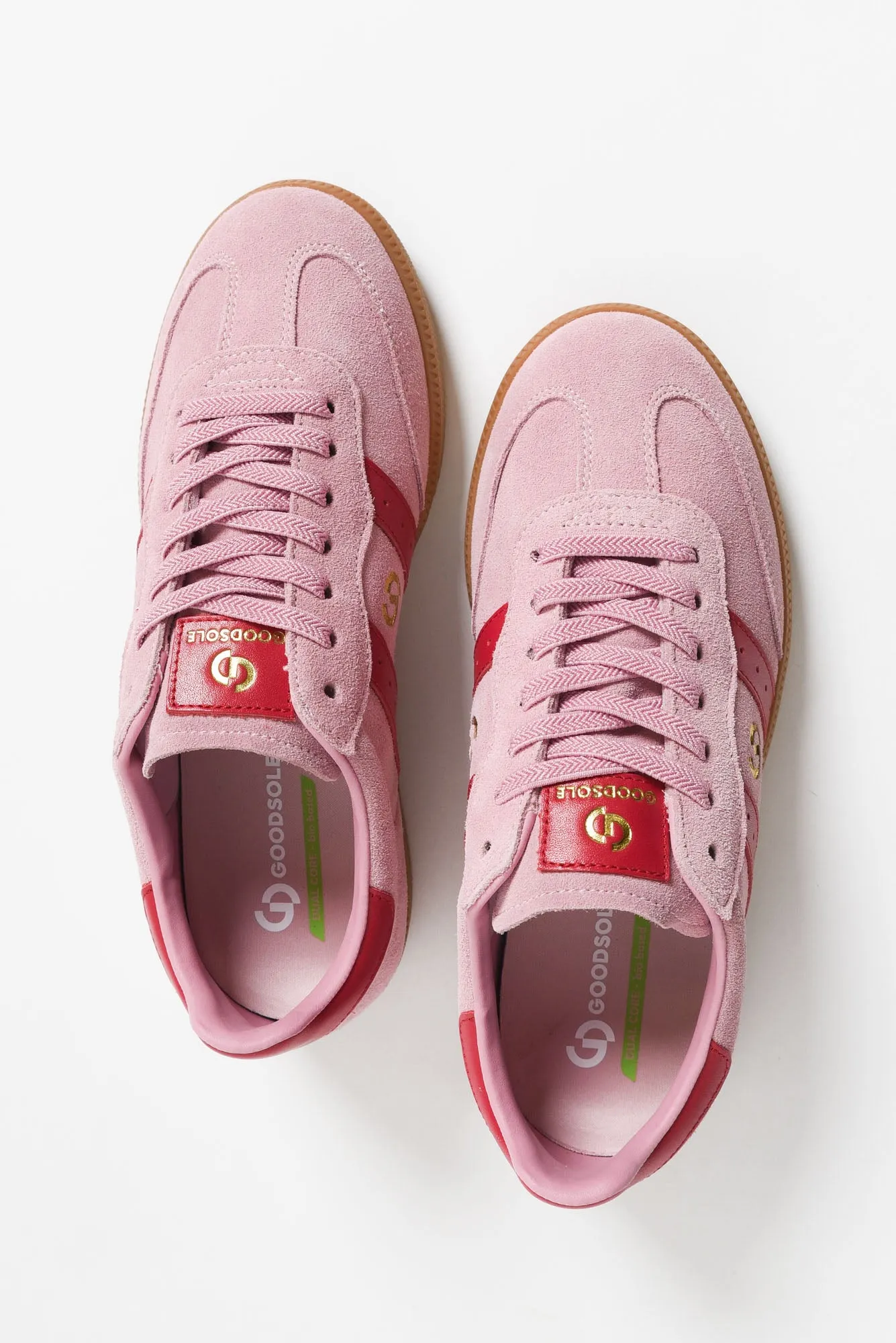 Parallel Pink Contrast Suede Sneaker sold by Blue Bungalow product image thumbnail 3