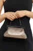 Zephyr Champagne Sequin Clutch sold by Blue Bungalow