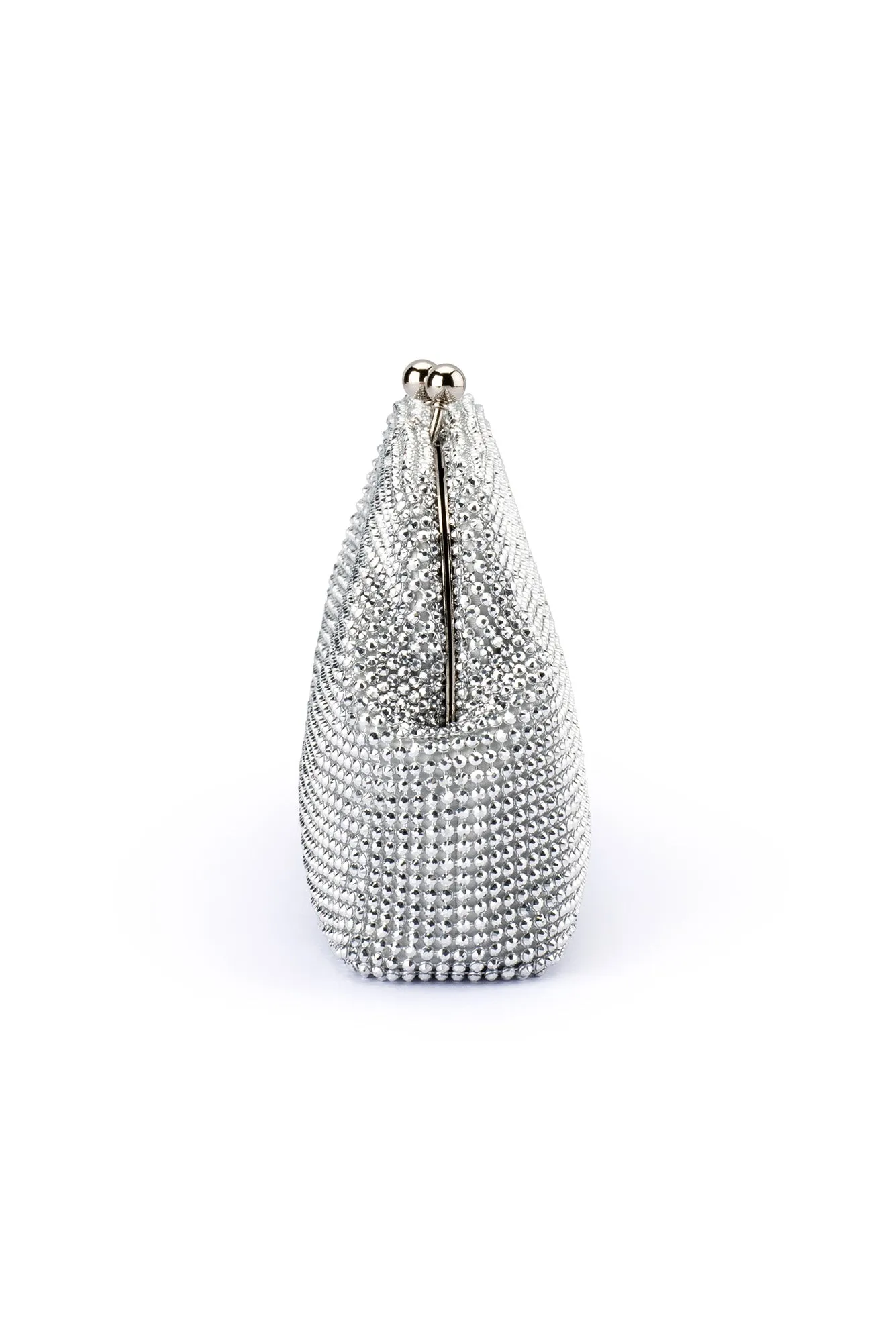 Ela Silver Crystal Clutch sold by Blue Bungalow product image thumbnail 5