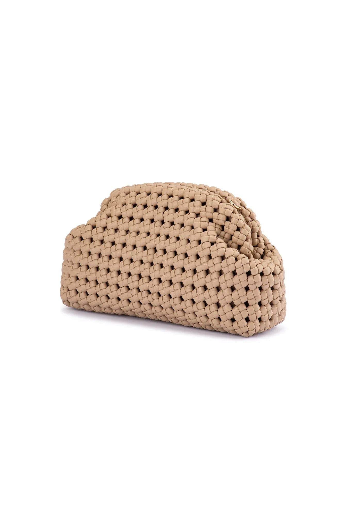 Everly Natural Woven Clutch sold by Blue Bungalow product image thumbnail 4