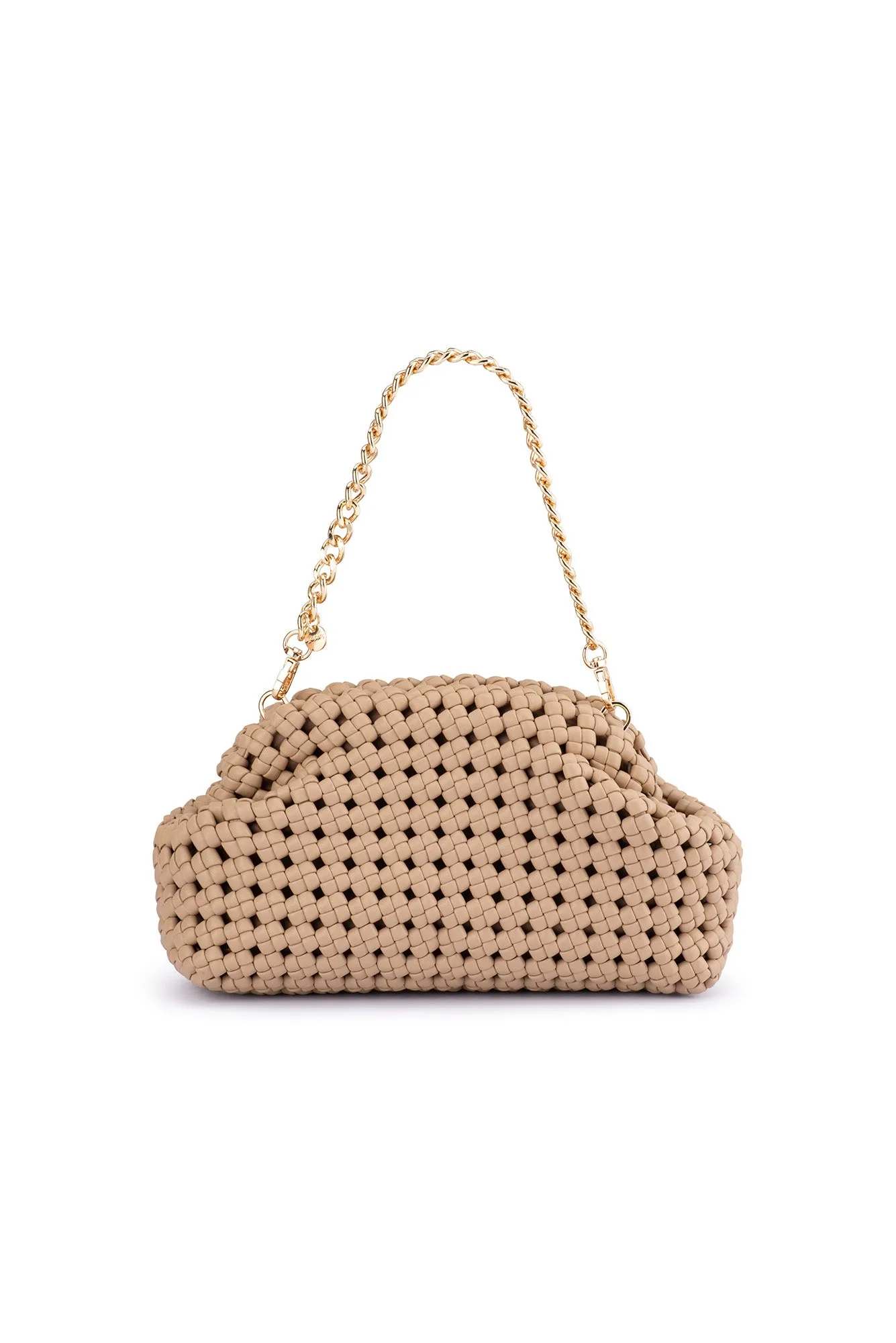 Everly Natural Woven Clutch sold by Blue Bungalow product image thumbnail 2