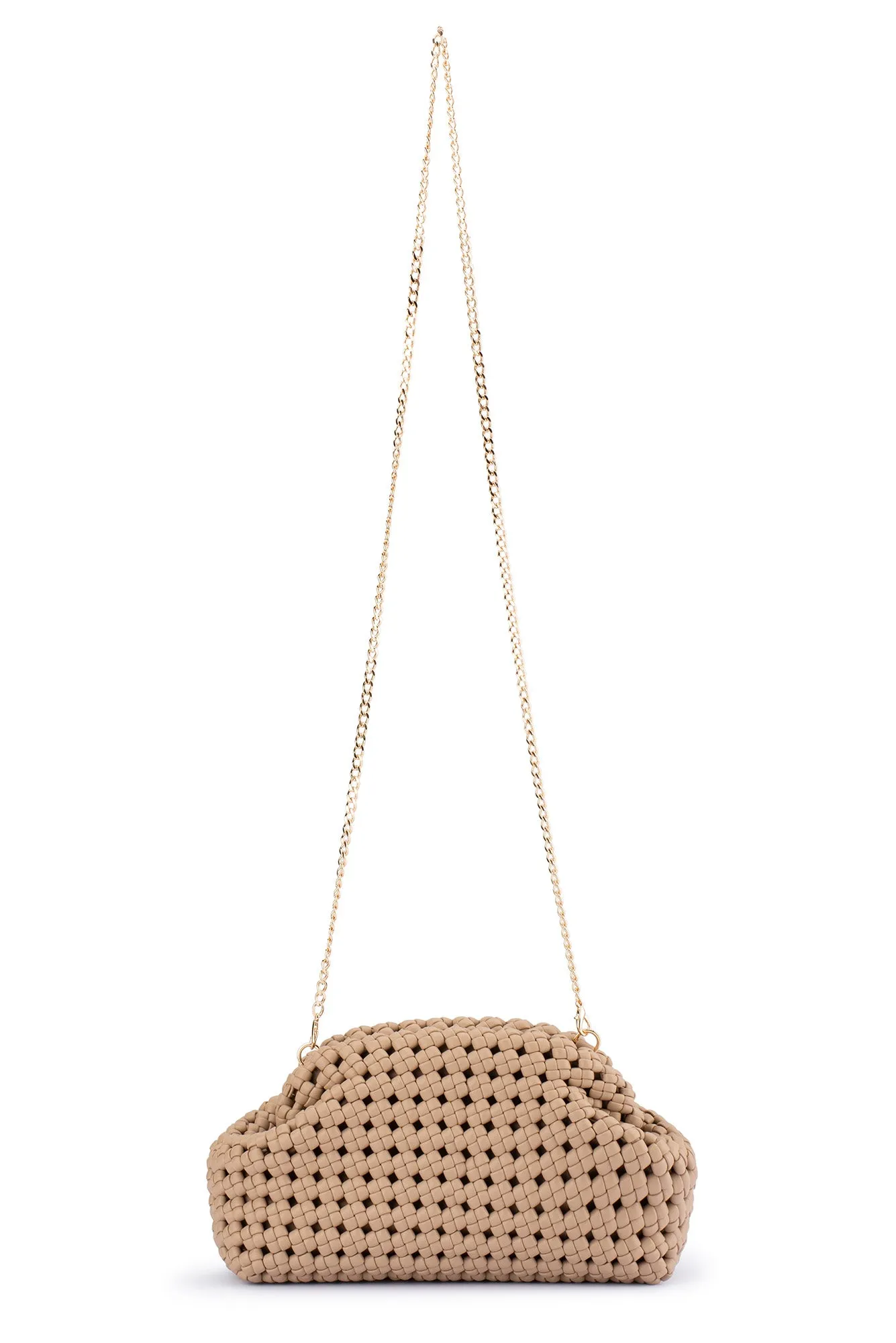 Everly Natural Woven Clutch sold by Blue Bungalow product image thumbnail 3