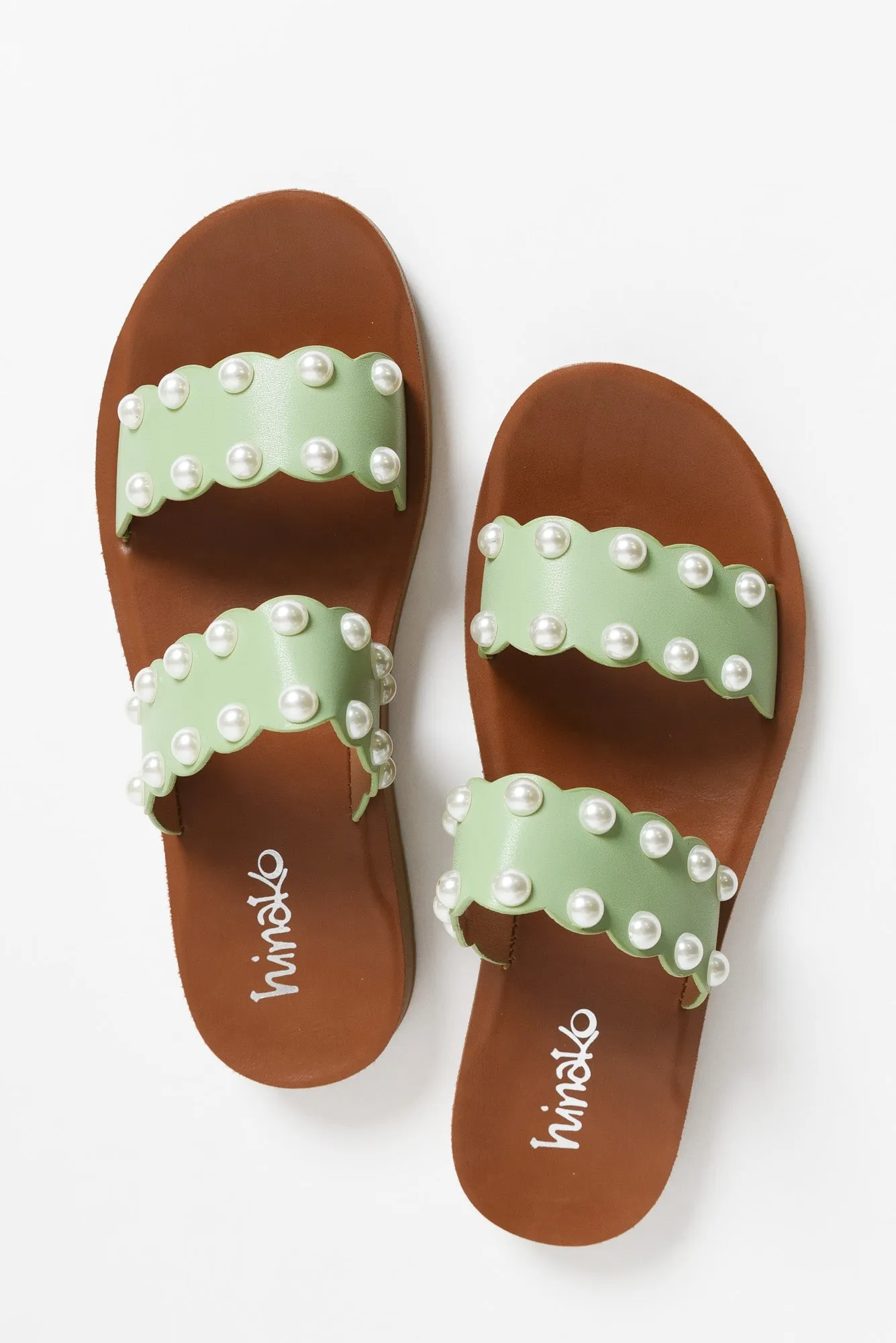 Warner Mint Pearl Slide sold by Blue Bungalow product image thumbnail 3