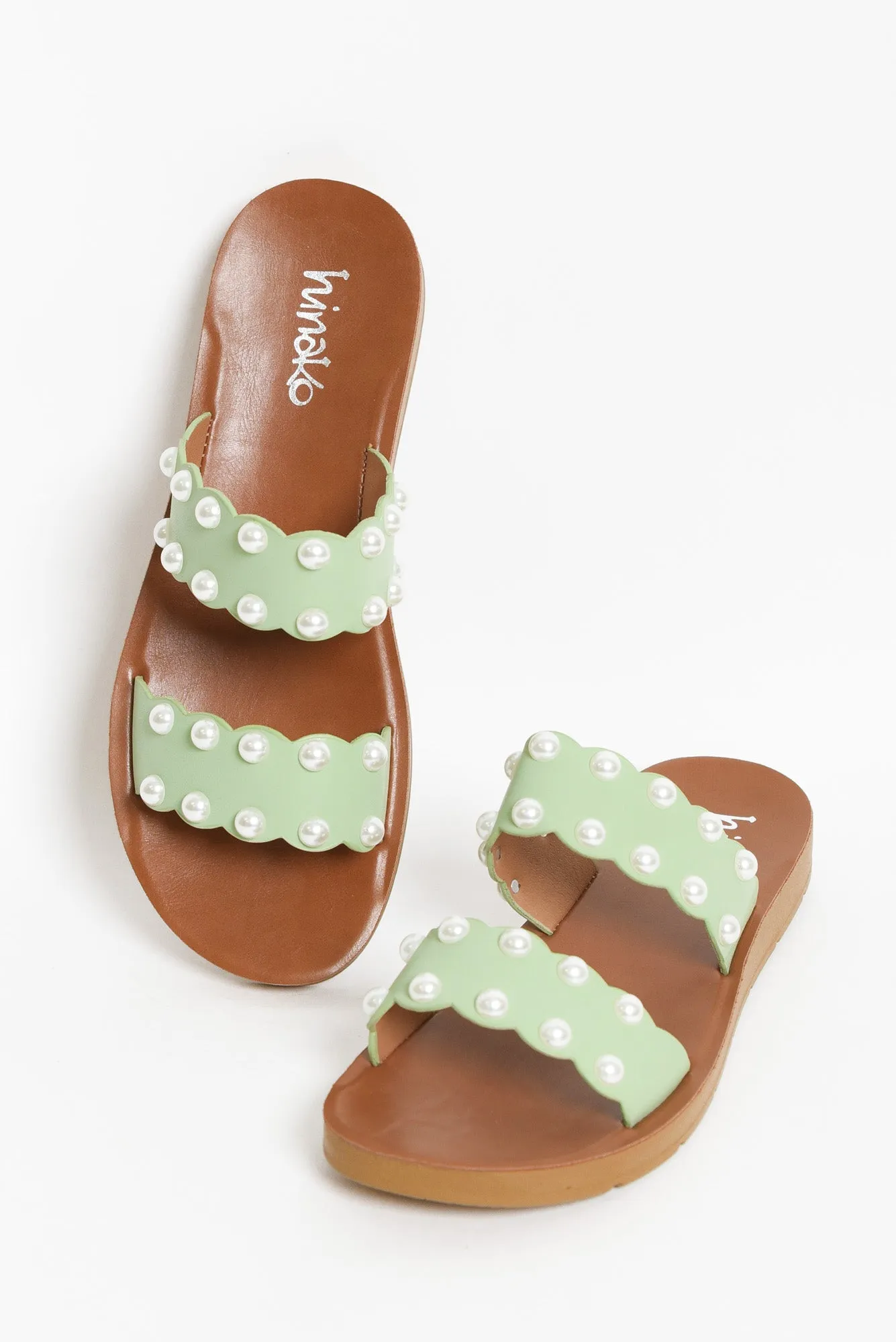 Warner Mint Pearl Slide sold by Blue Bungalow