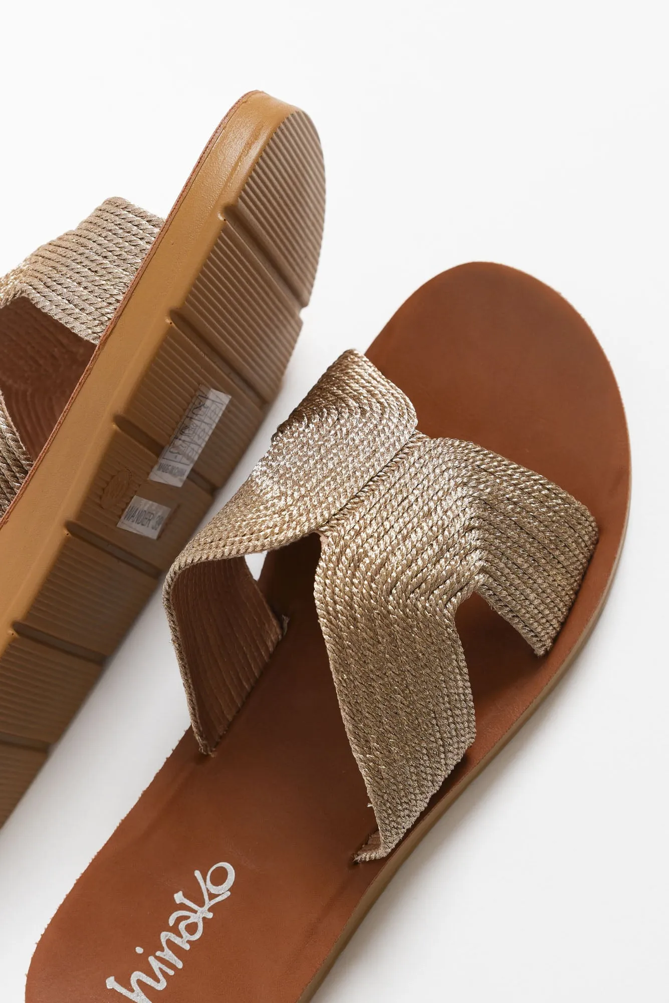 Wander Rose Gold Shimmer Slide sold by Blue Bungalow product image thumbnail 4