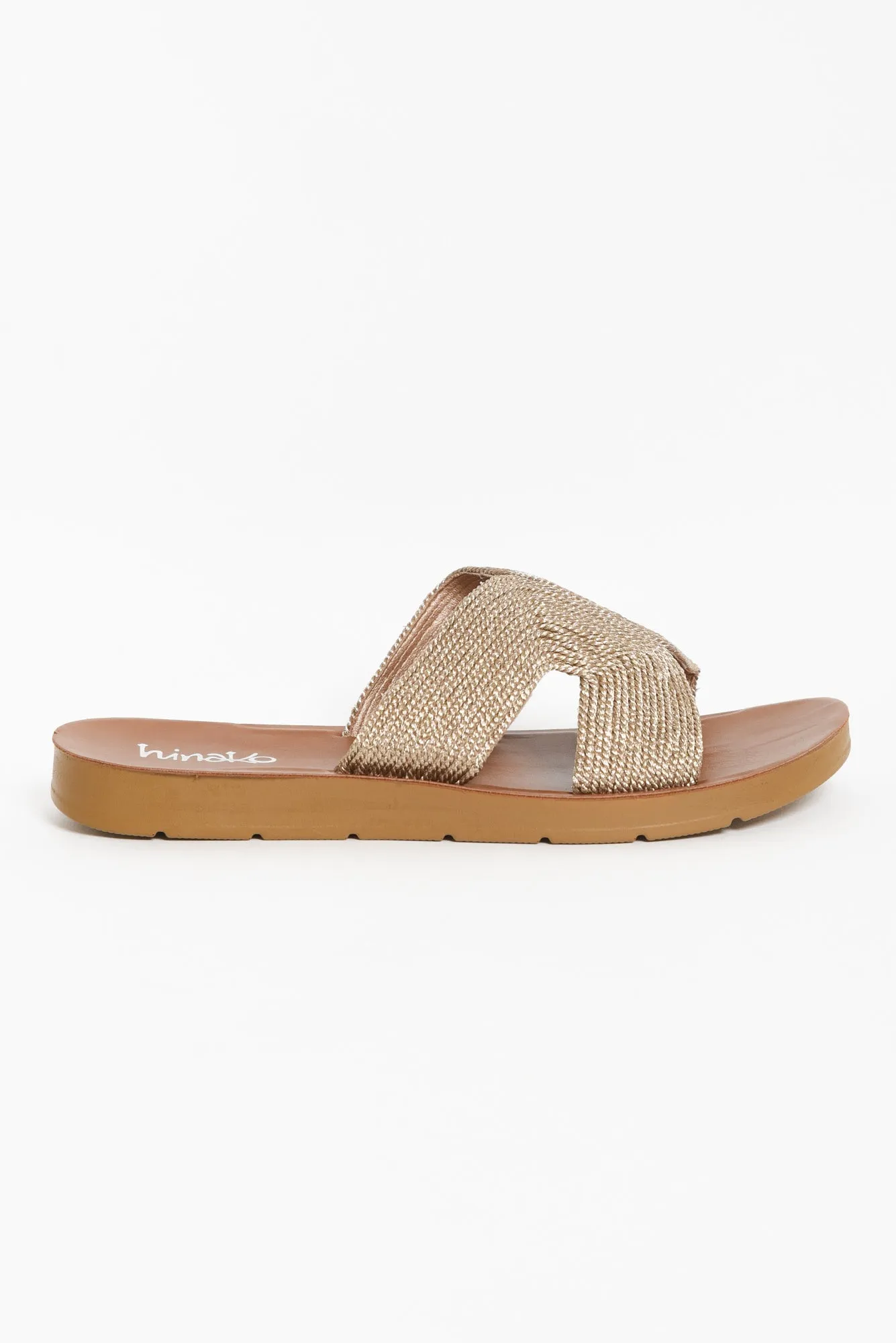 Wander Rose Gold Shimmer Slide sold by Blue Bungalow product image thumbnail 2