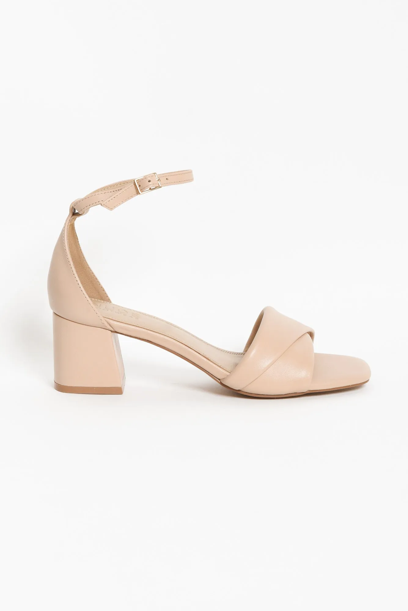 Britt Nude Leather Heel sold by Blue Bungalow product image thumbnail 2