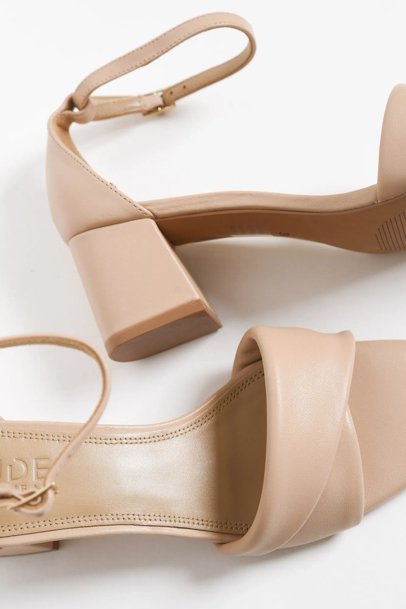 Britt Nude Leather Heel sold by Blue Bungalow product image thumbnail 4