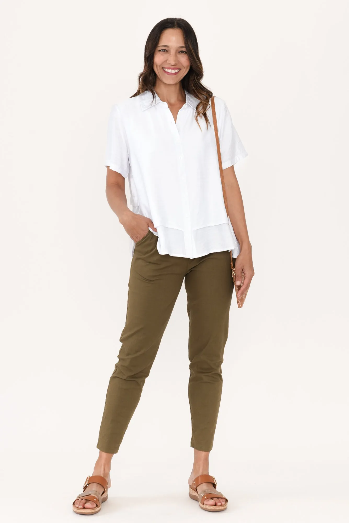 Ezra White Layered Top sold by Blue Bungalow product image thumbnail 2