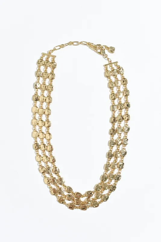 Alessandra Gold Layered Necklace sold by Blue Bungalow