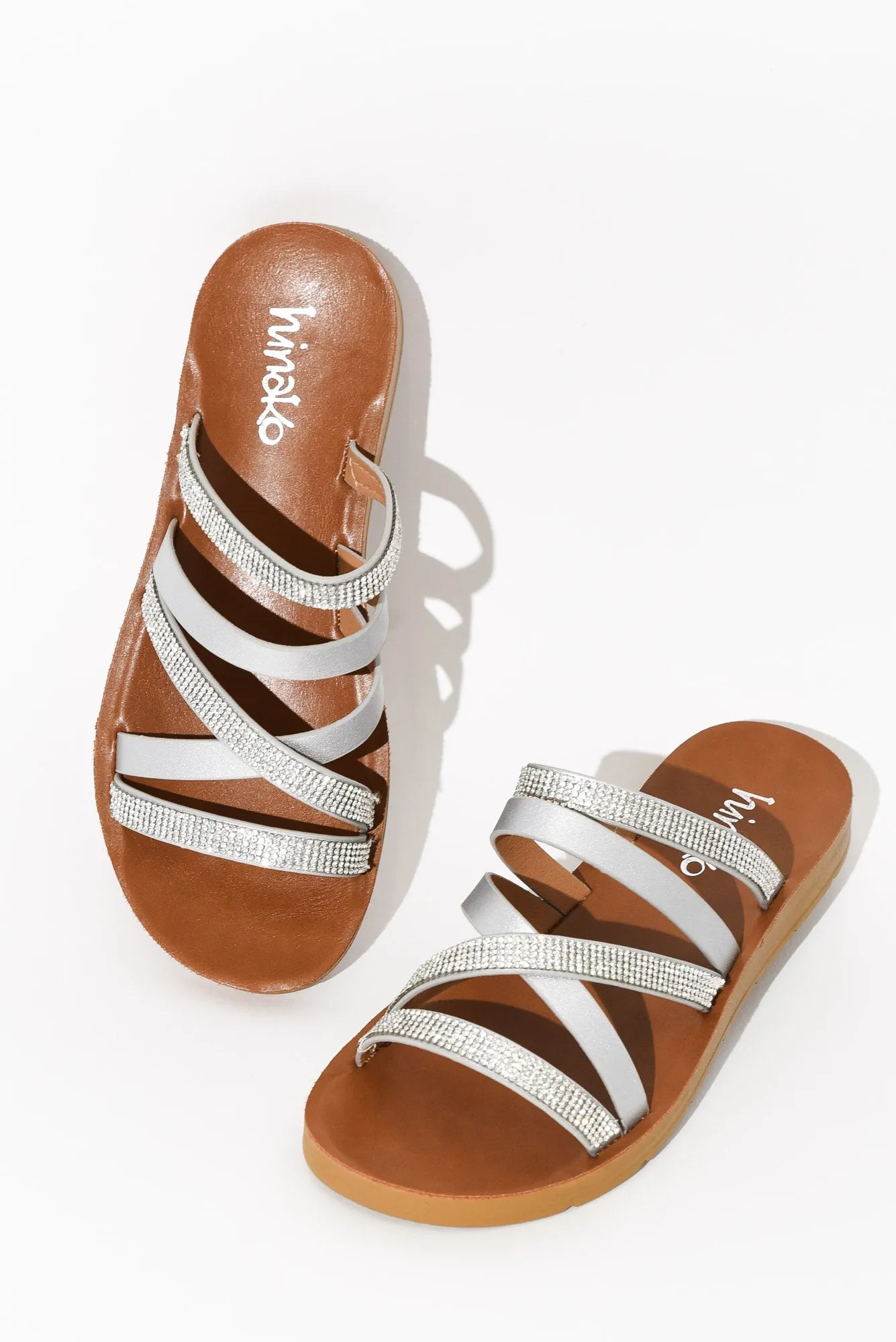 Bedarra Silver Diamante Slide sold by Blue Bungalow product image thumbnail 2