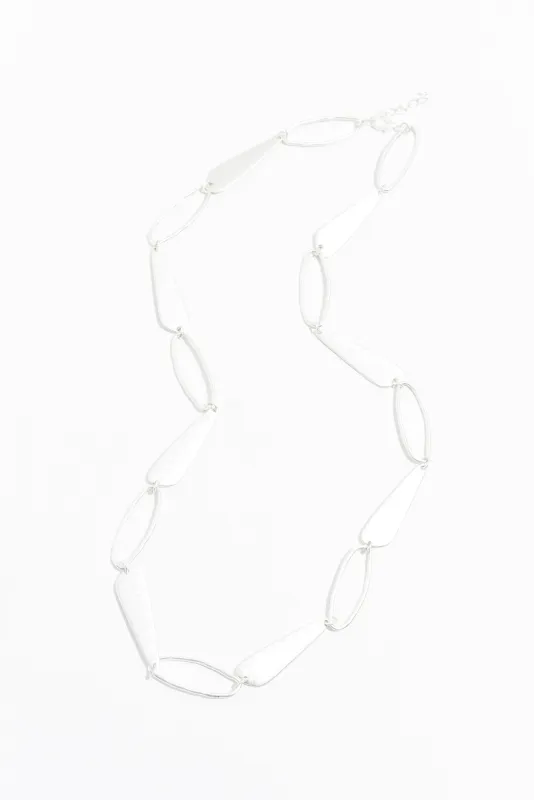 Sila Silver Linked Necklace sold by Blue Bungalow