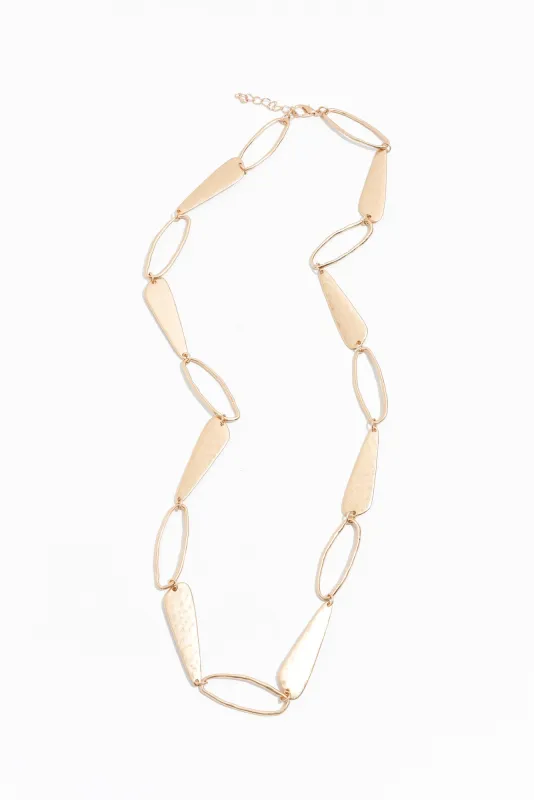 Sila Gold Linked Necklace sold by Blue Bungalow