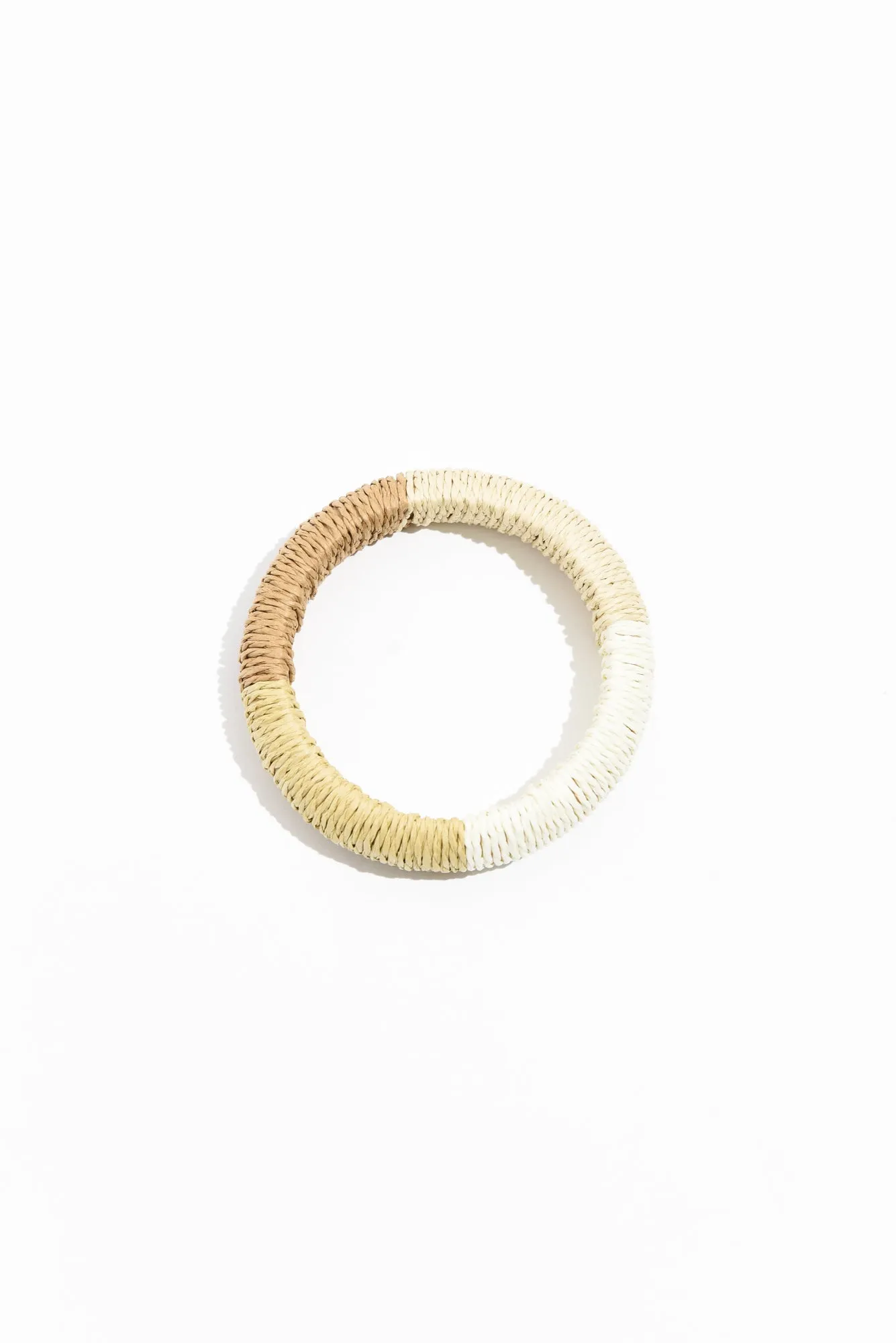 Barbados Natural Woven Bangle sold by Blue Bungalow product image thumbnail 2