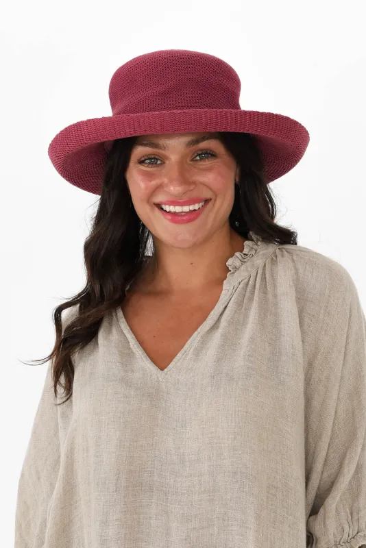 Kit Fuchsia Cancer Council Hat sold by Blue Bungalow