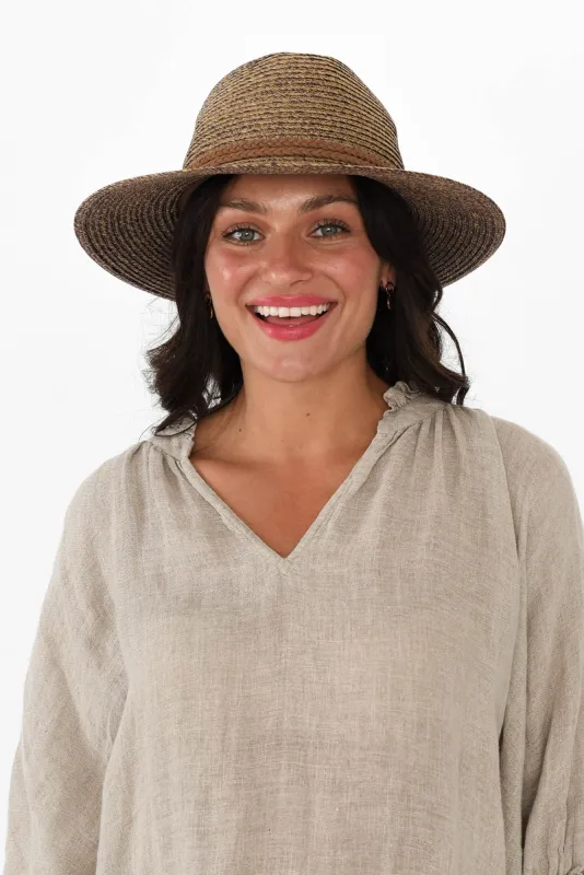 Keith Chocolate Travel Fedora sold by Blue Bungalow