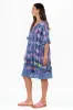 Cayman Navy Geo Cotton Tunic Dress sold by Blue Bungalow