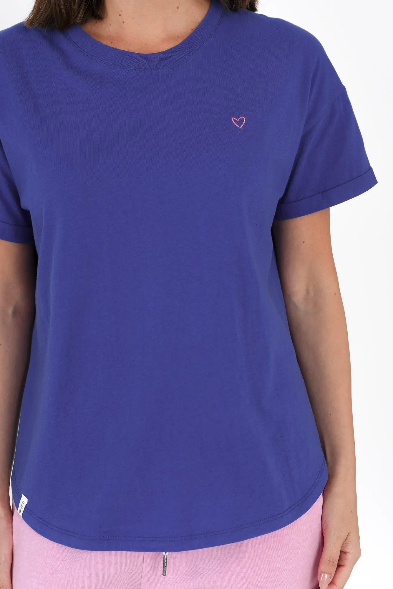 Halli Blue Cotton Tee sold by Blue Bungalow product image thumbnail 5