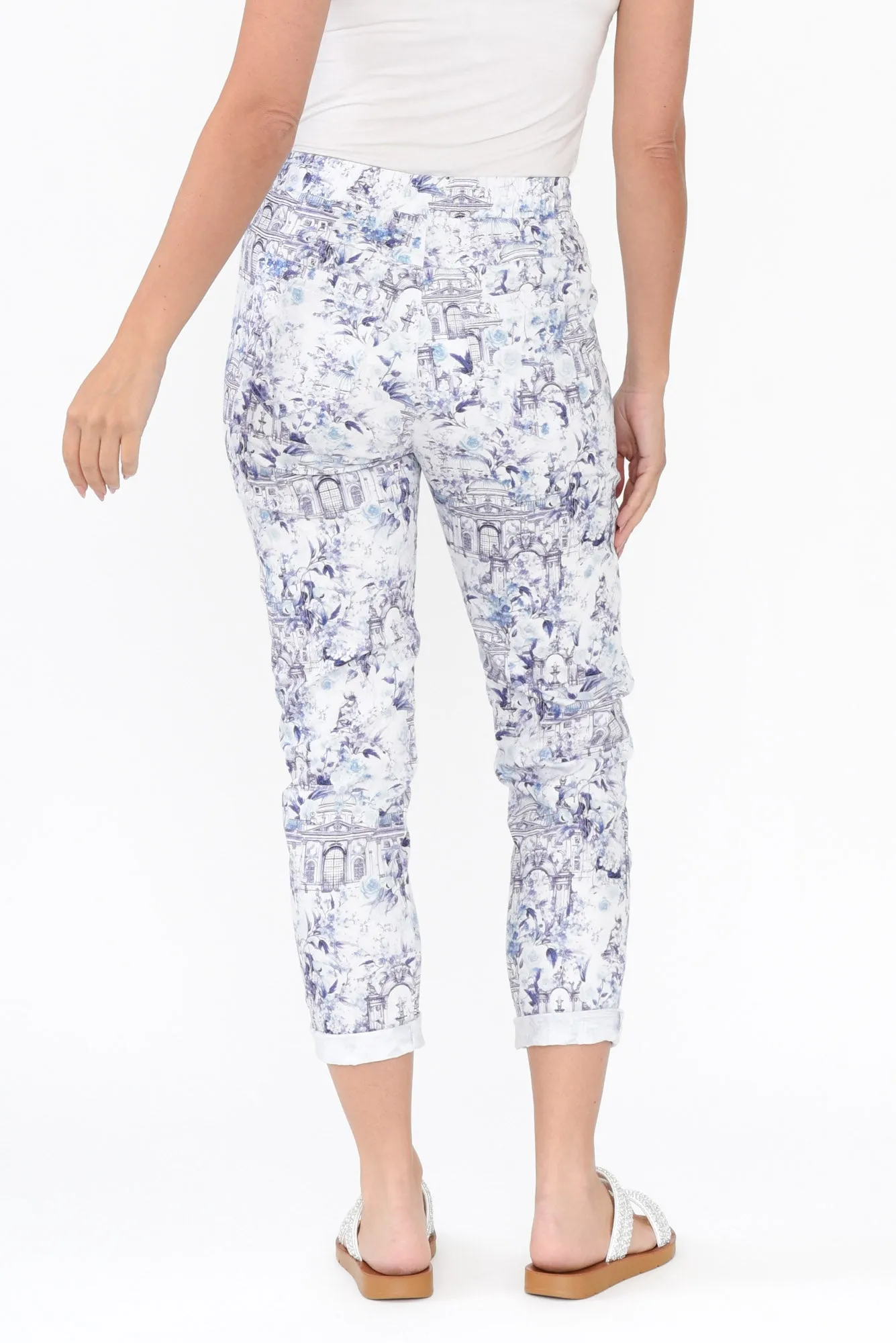 Cherie Navy Vista Drawstring Pants sold by Blue Bungalow product image thumbnail 4