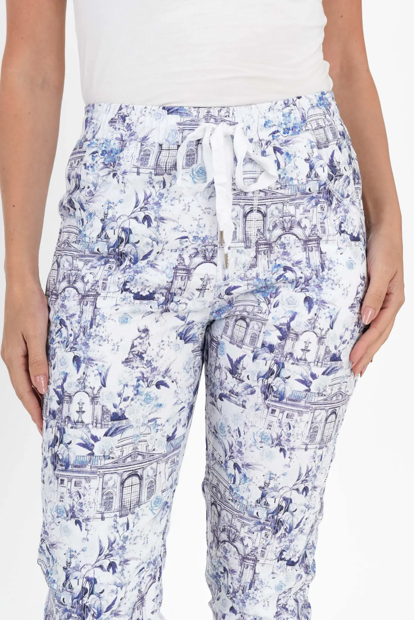 Cherie Navy Vista Drawstring Pants sold by Blue Bungalow product image thumbnail 5