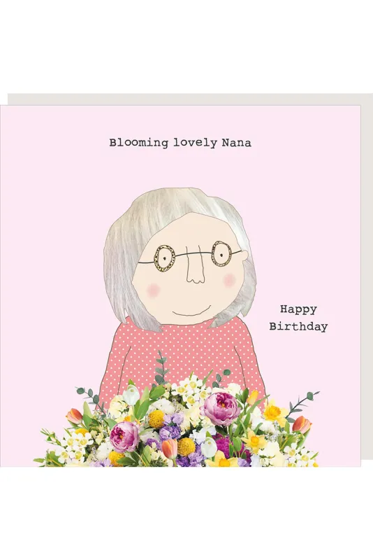 Nana Blooming Birthday Card sold by Blue Bungalow