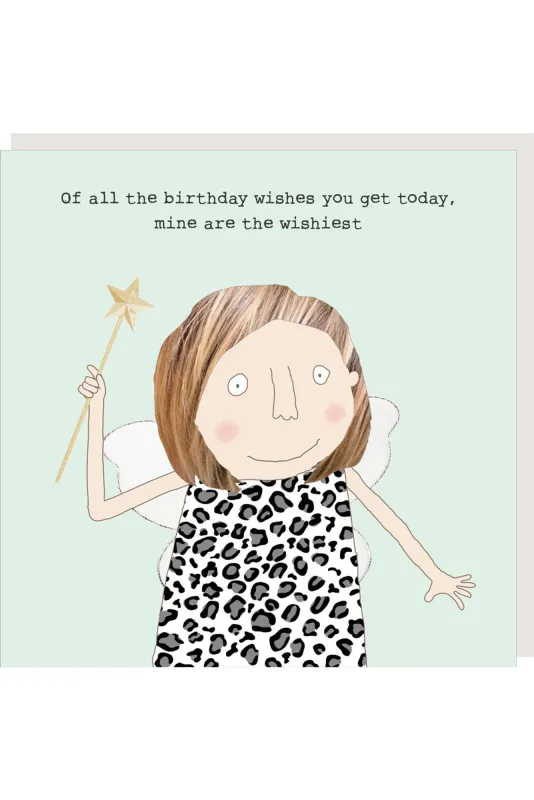 Best Wishes Birthday Card sold by Blue Bungalow