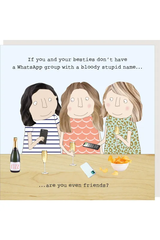 Whatsapp Friendship Card sold by Blue Bungalow