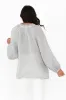 Sussana Light Blue Stripe Linen Tie Top sold by Blue Bungalow