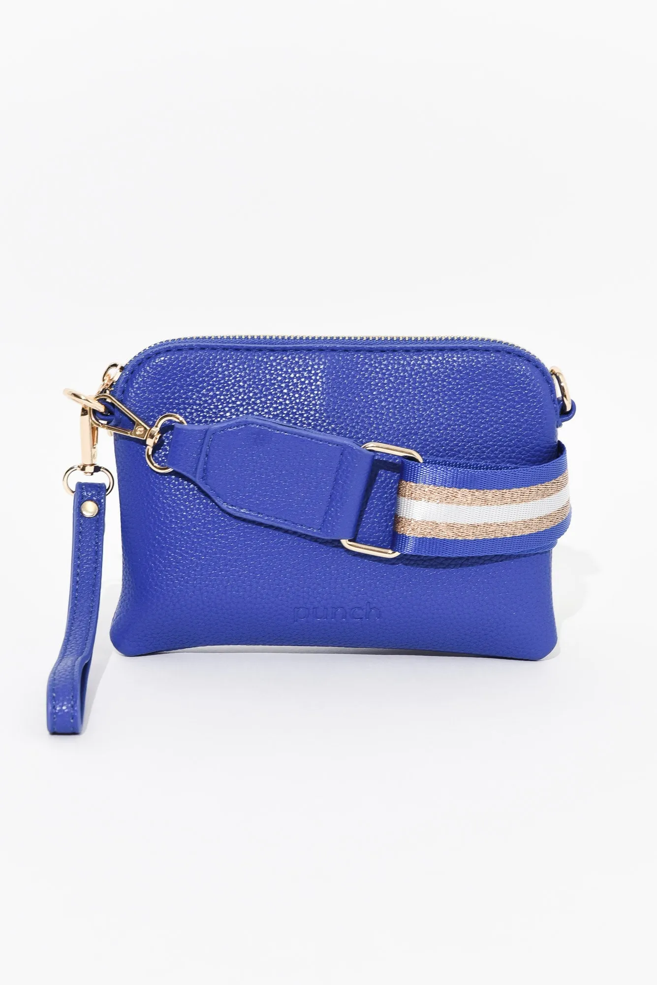 Sally Blue Mini Crossbody Bag sold by Blue Bungalow