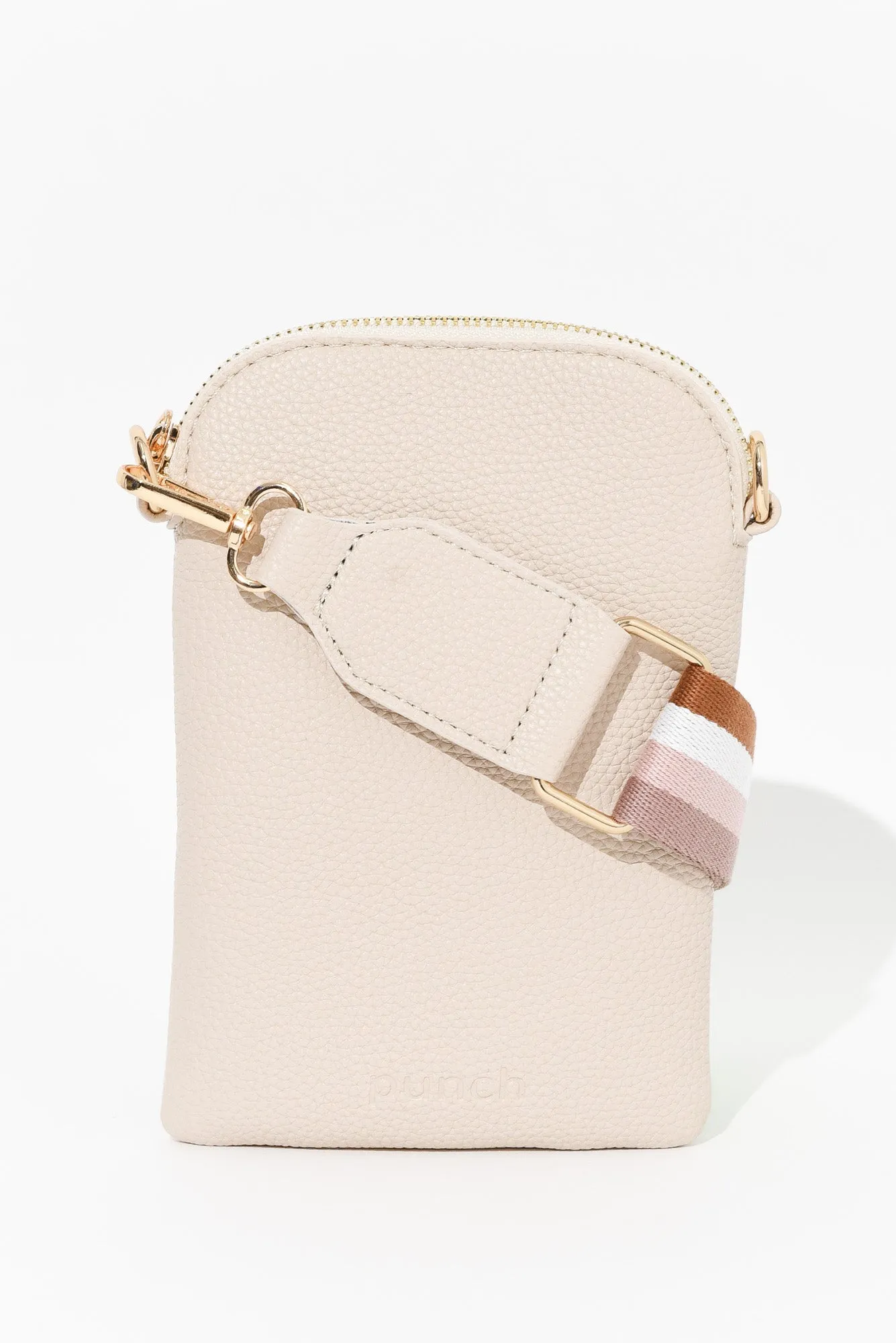 Leola Nude Walker Crossbody Bag sold by Blue Bungalow