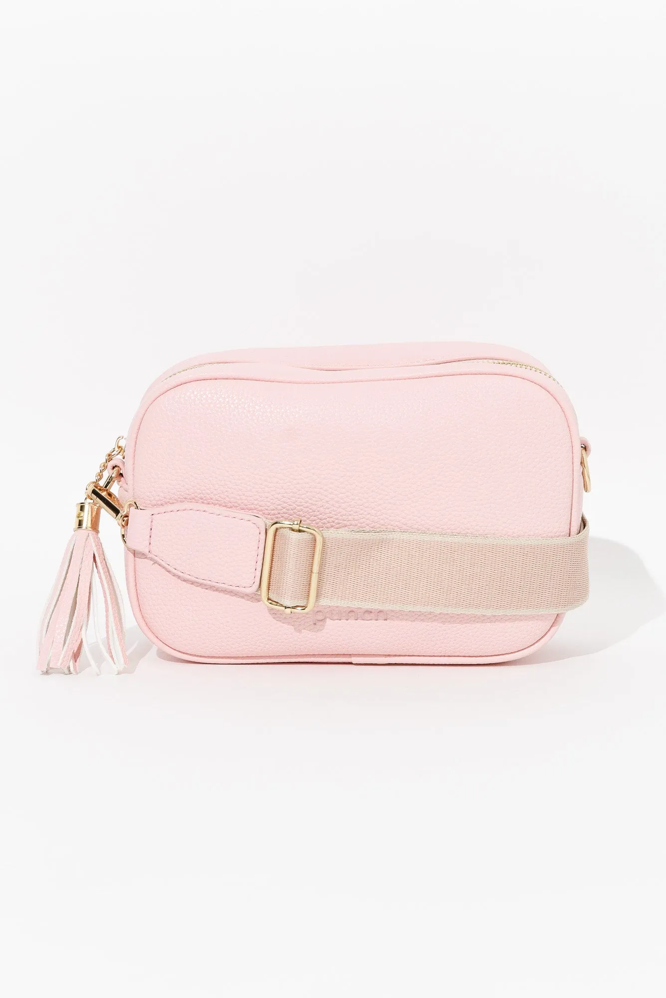 Dell Light Pink Crossbody Bag sold by Blue Bungalow