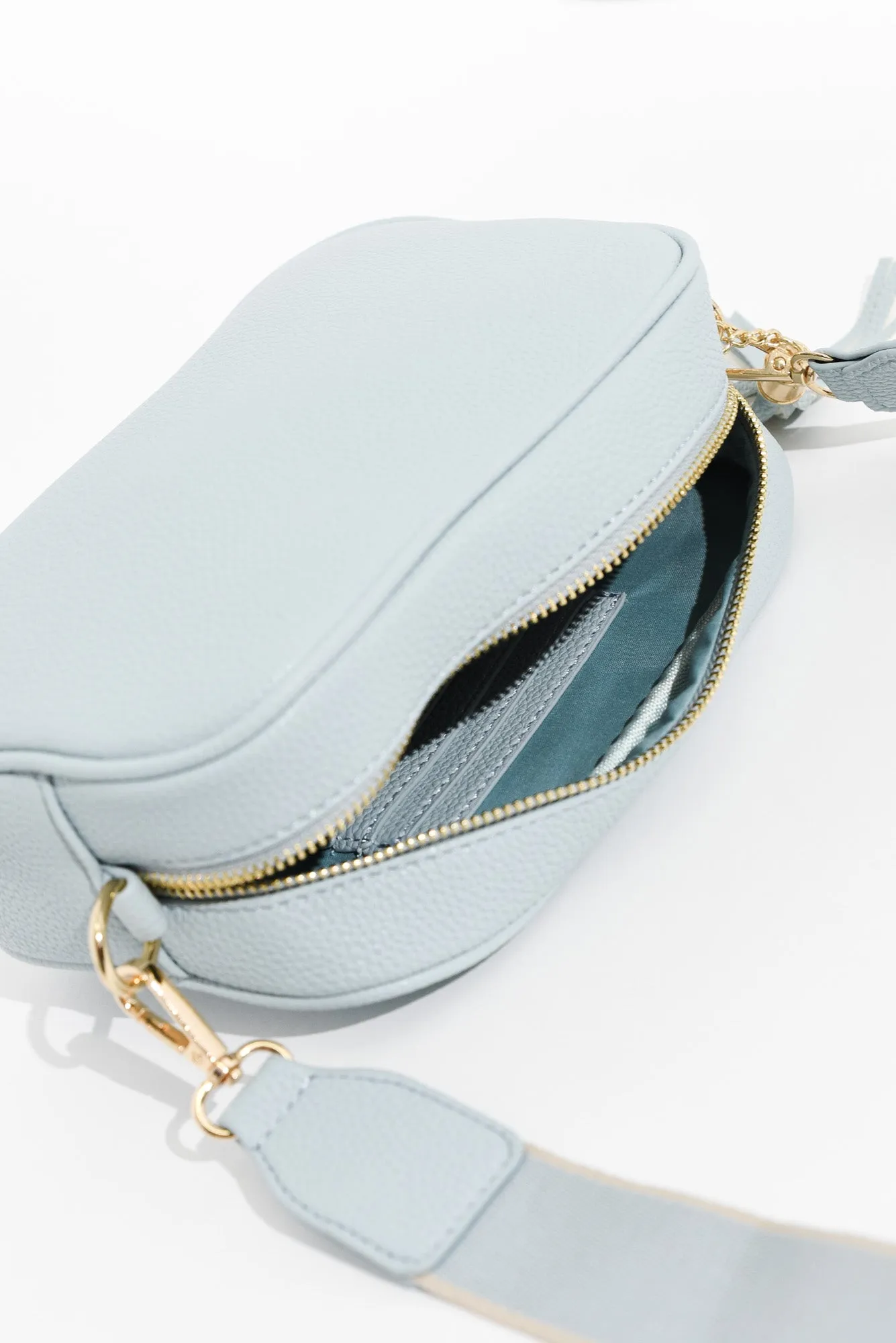 Dell Light Blue Crossbody Bag sold by Blue Bungalow product image thumbnail 2