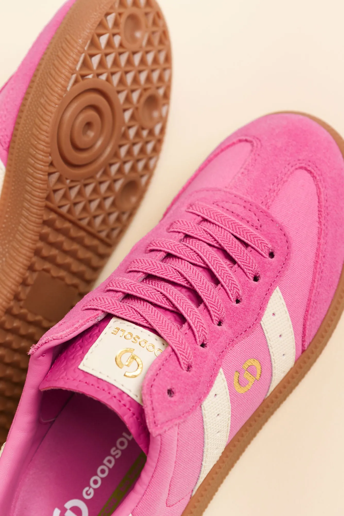 Parallel Hot Pink Contrast Canvas Sneaker sold by Blue Bungalow product image thumbnail 3