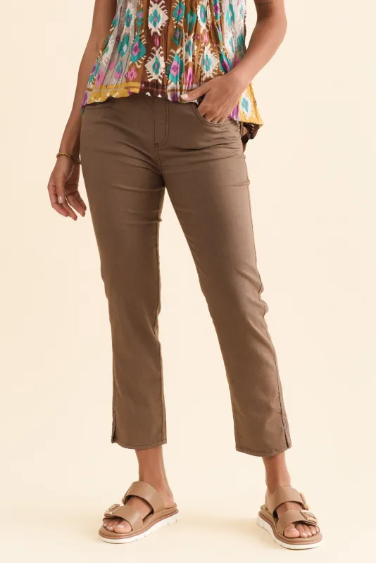 Winslet Mocha 7/8 Pants sold by Blue Bungalow