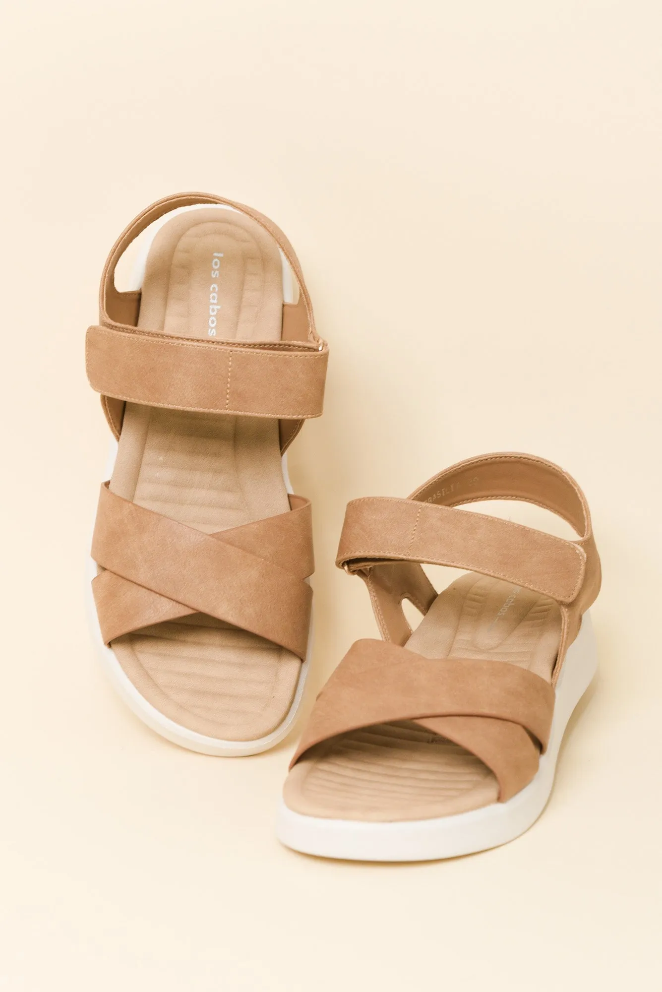 Brasilia Taupe Platform Sandal sold by Blue Bungalow product image thumbnail 2