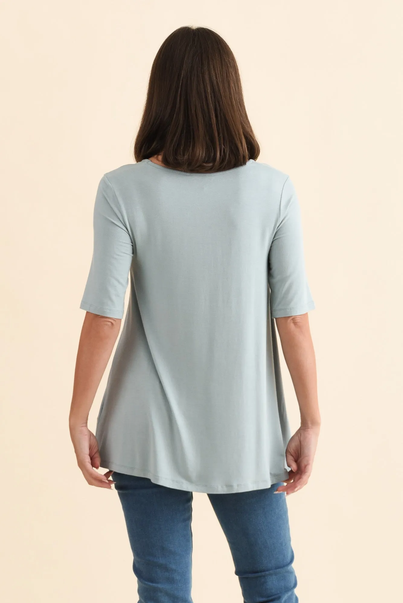 Carter Steel Bamboo Tunic Top sold by Blue Bungalow product image thumbnail 4