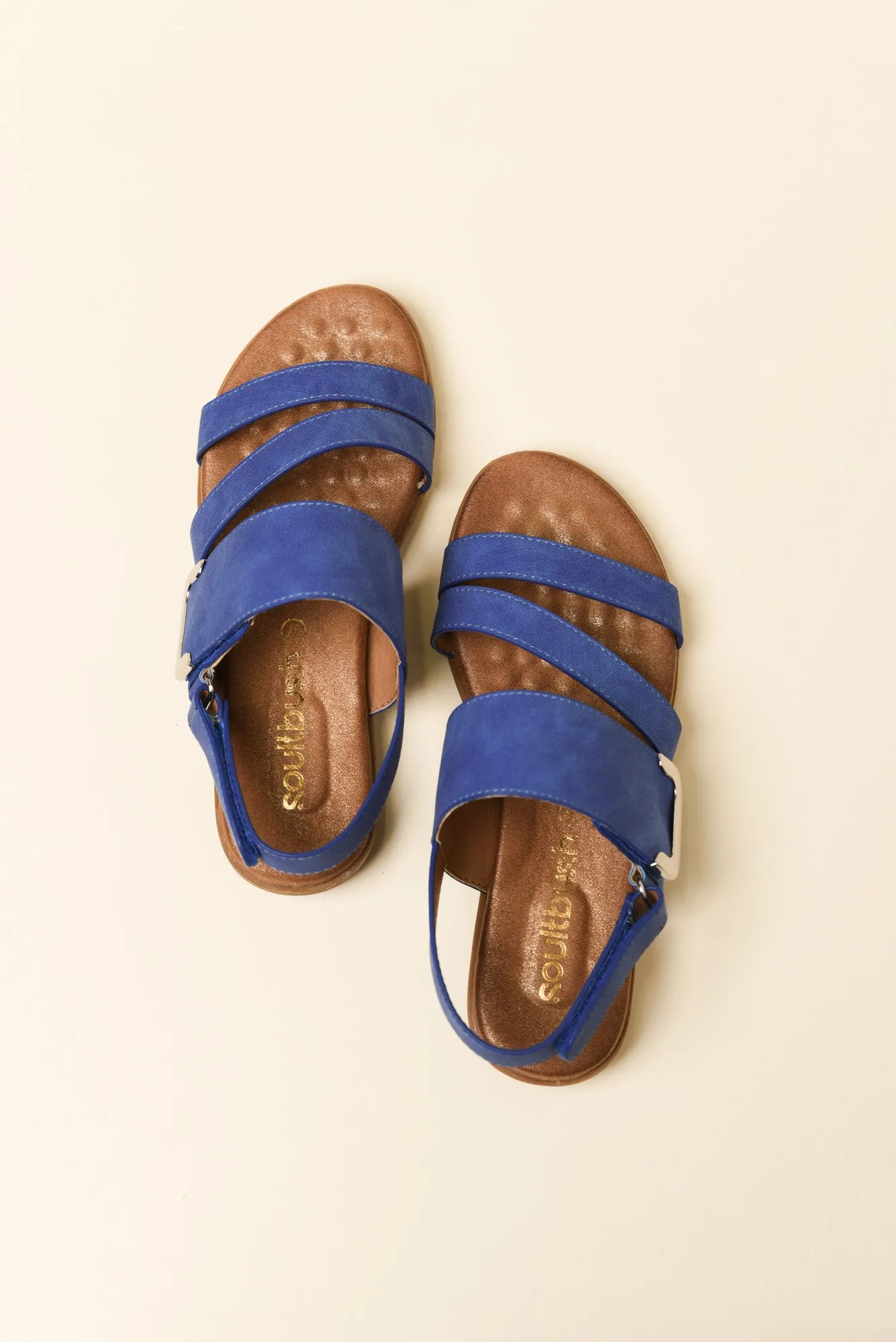 Flinders Blue Velcro Sandal sold by Blue Bungalow product image thumbnail 4