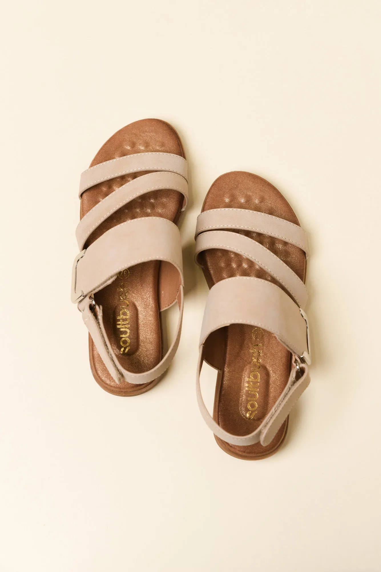 Flinders Beige Velcro Sandal sold by Blue Bungalow product image thumbnail 4