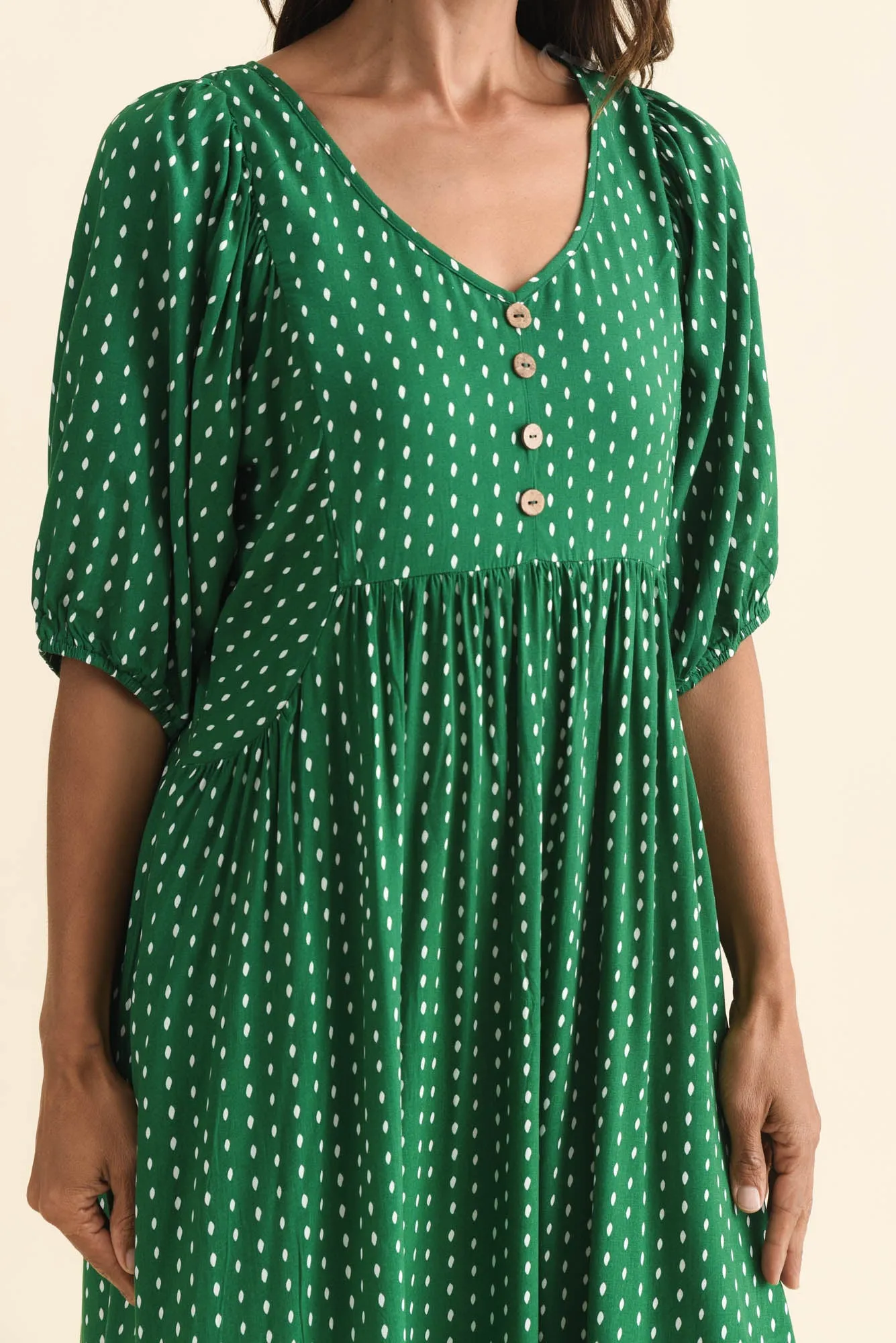 Nolte Green Dash Pocket Dress sold by Blue Bungalow product image thumbnail 5