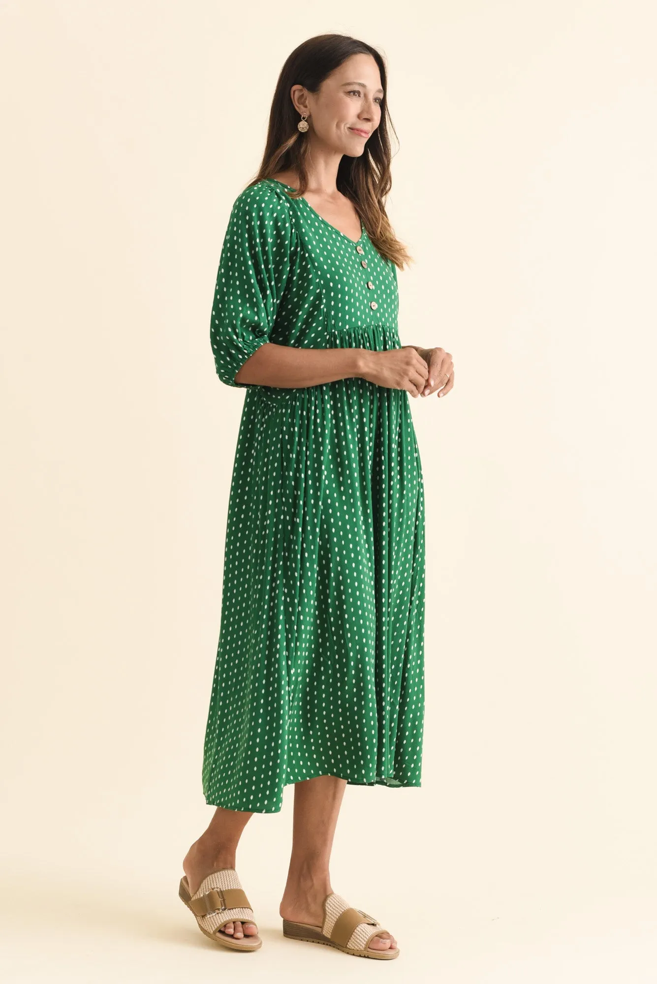 Nolte Green Dash Pocket Dress sold by Blue Bungalow product image thumbnail 3