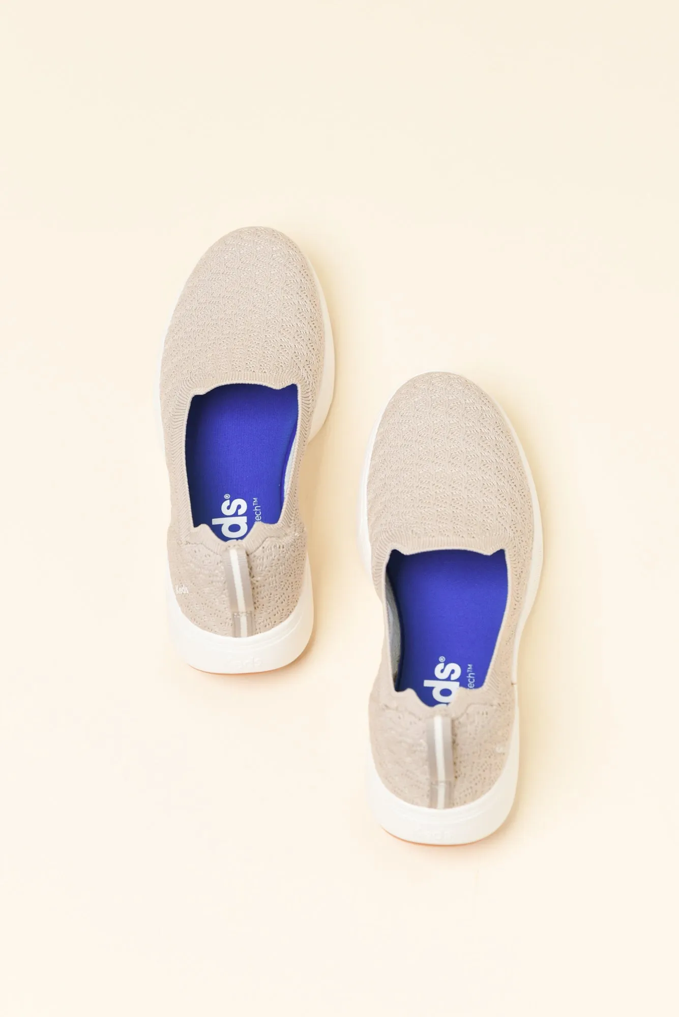 Bliss Walk Taupe Knit Loafer sold by Blue Bungalow product image thumbnail 4