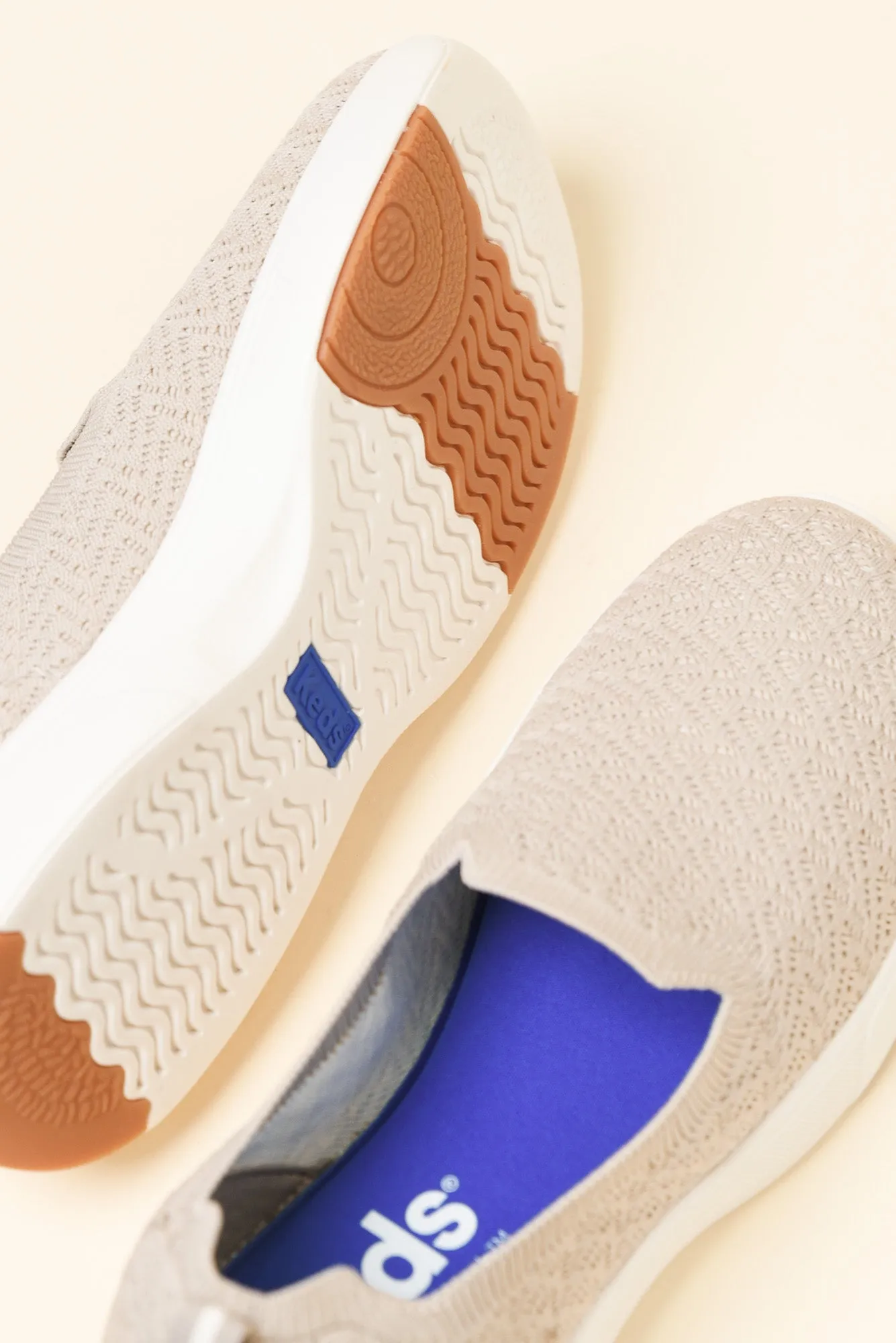 Bliss Walk Taupe Knit Loafer sold by Blue Bungalow product image thumbnail 3