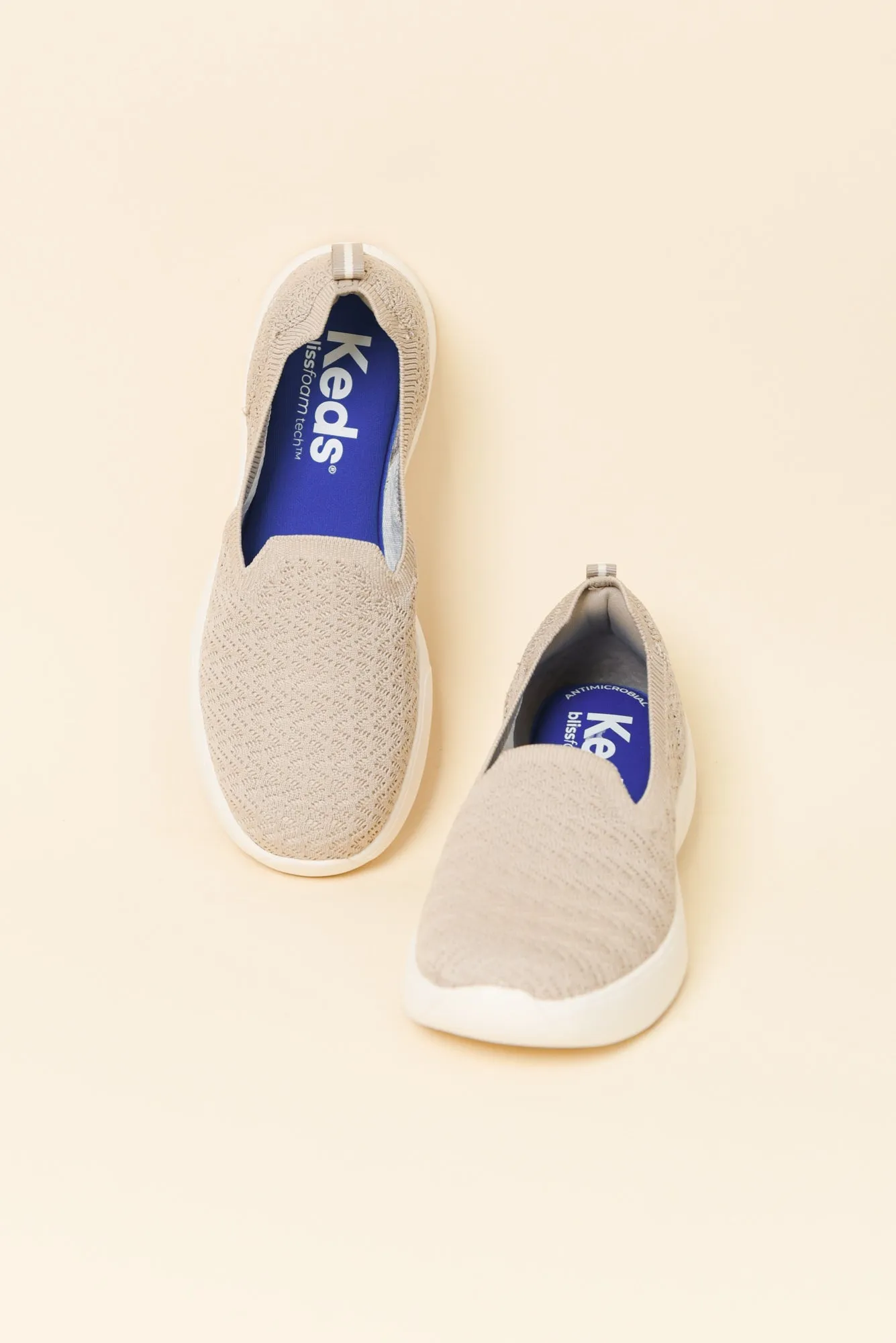 Bliss Walk Taupe Knit Loafer sold by Blue Bungalow product image thumbnail 2