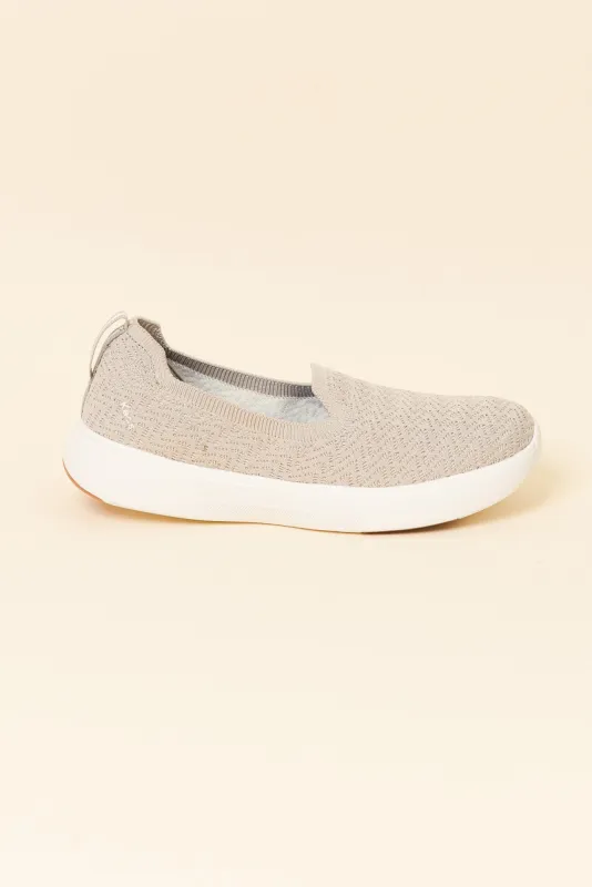 Bliss Walk Taupe Knit Loafer sold by Blue Bungalow