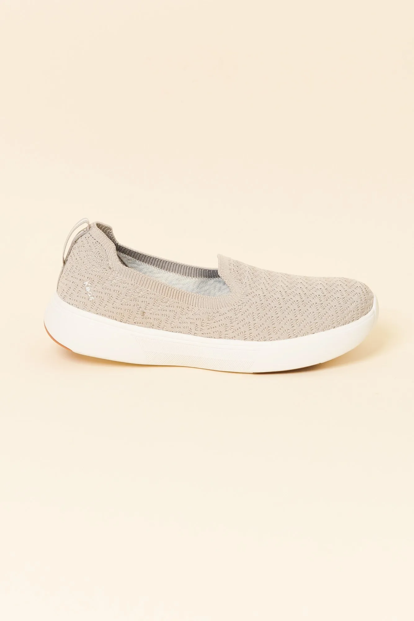 Bliss Walk Taupe Knit Loafer sold by Blue Bungalow